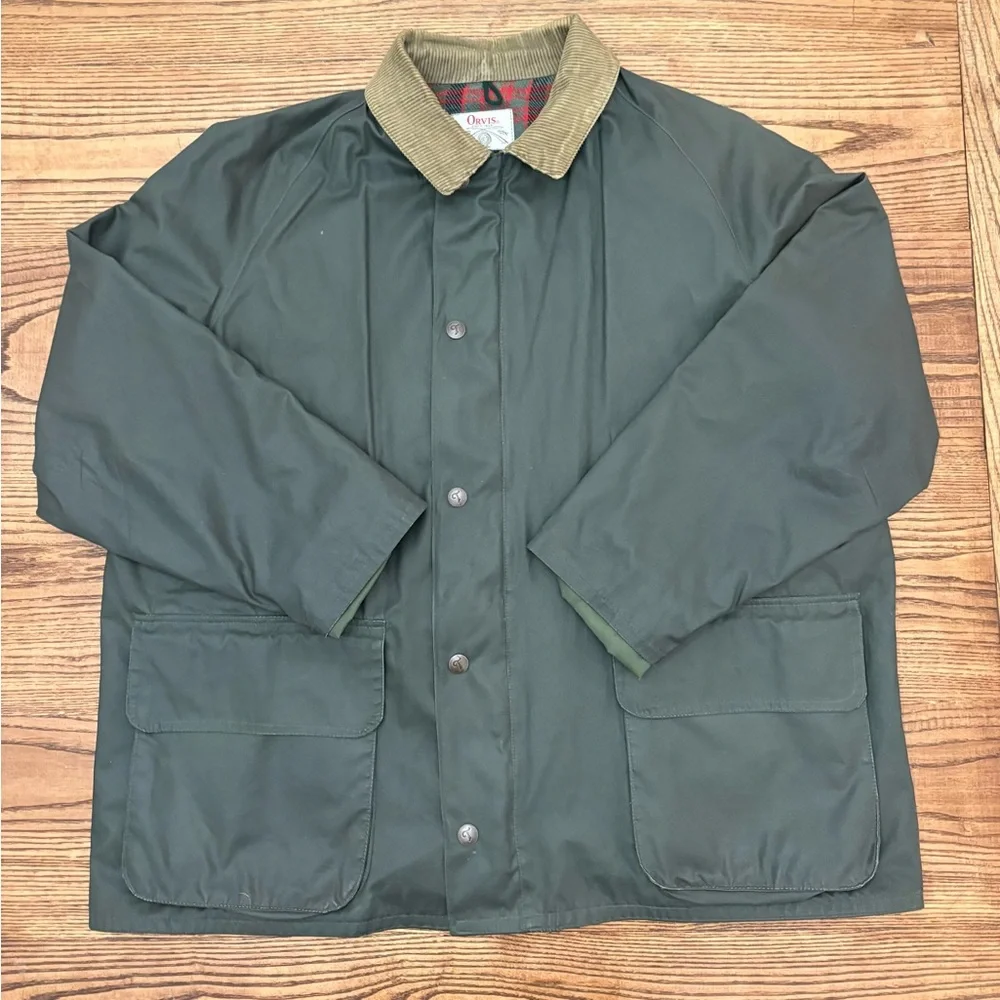 Vintage‎ 70s 80s Orvis Thorndale of England Waxed Cotton Heritage Hunting Jacket